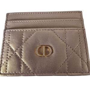 Dior Irridescent Card Holder - RARE Crystal Logo - Full Inclusion - Like New